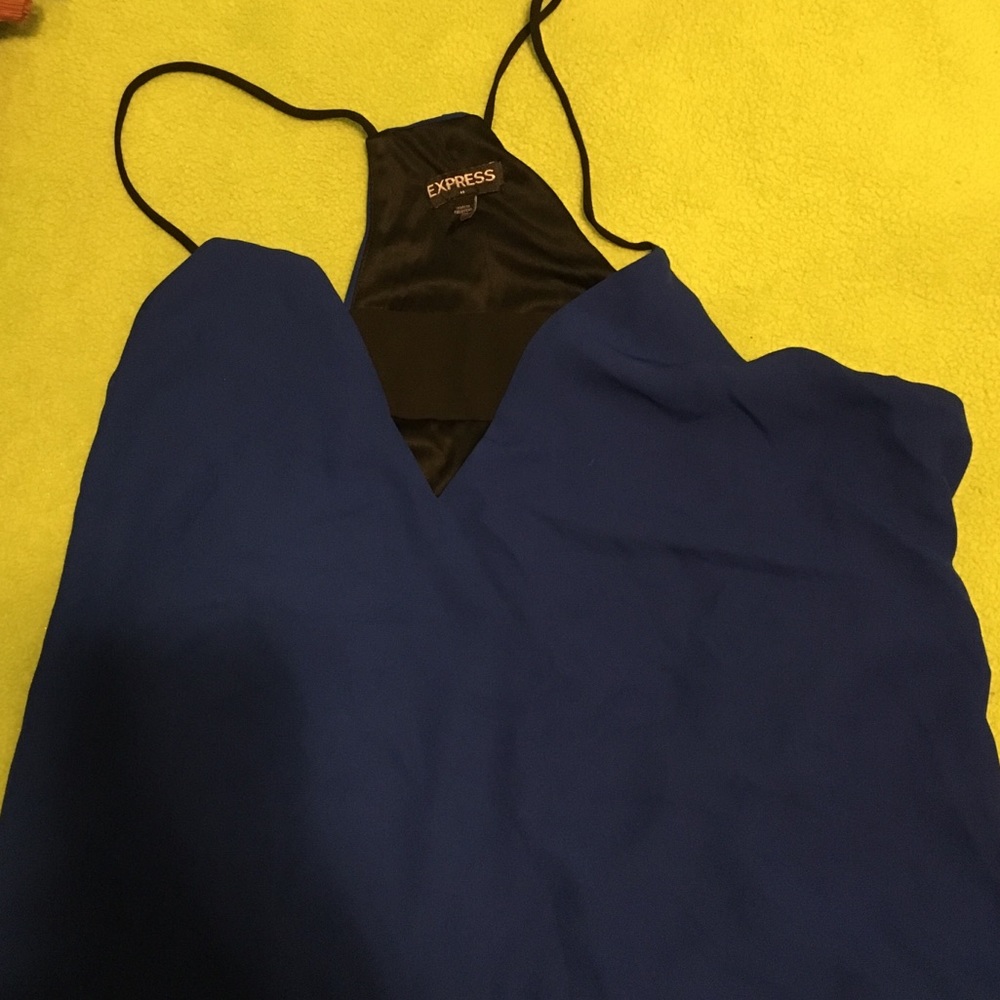 Blue tank top